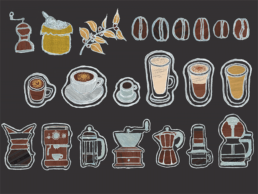 Chalkboard app icons